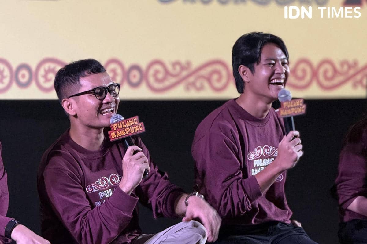 tim produksi film musikal Pulang Kampung pada Rabu (7/10/2026)