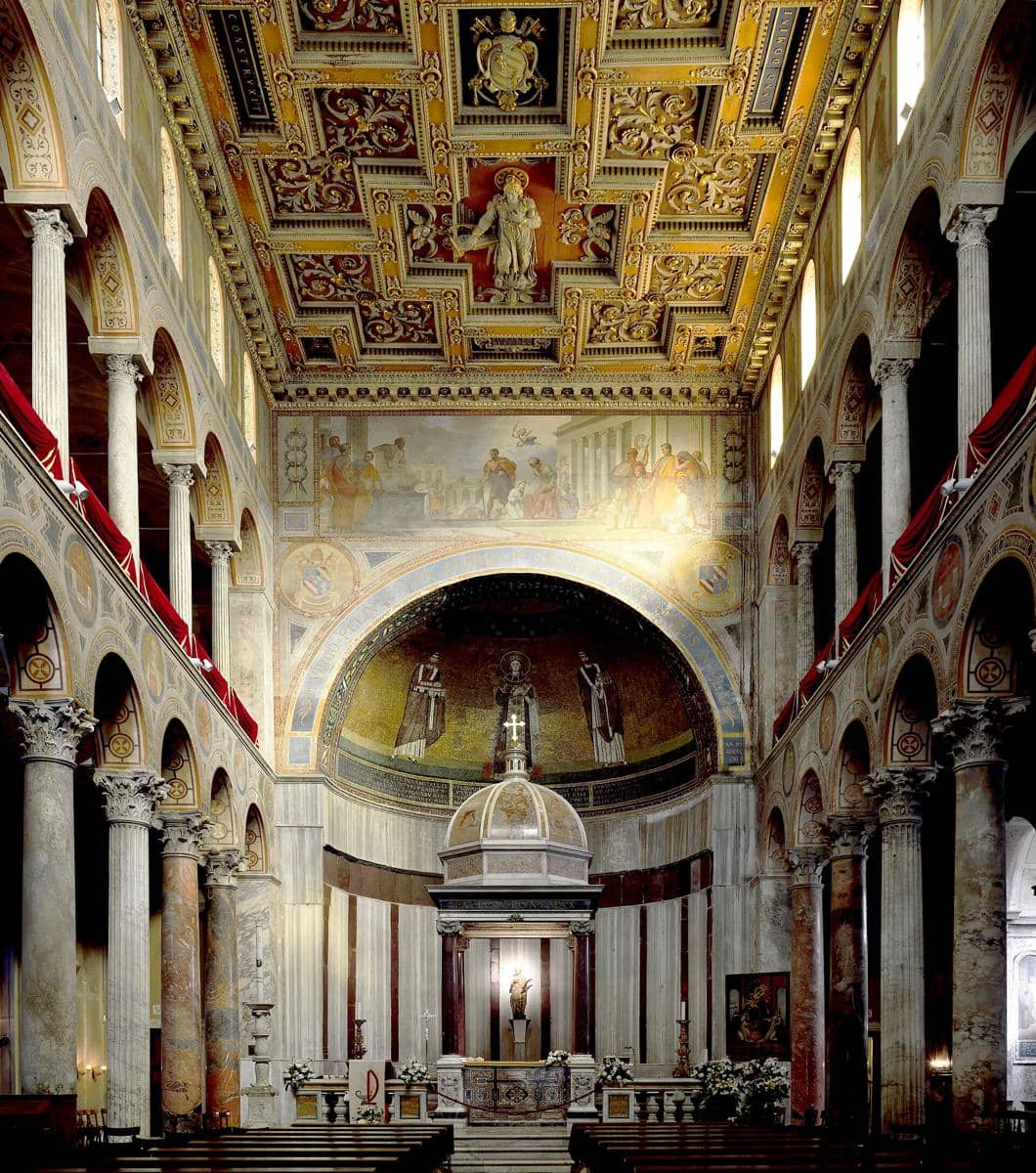 Mengenal Basilika St. Agnes di Luar Tembok, Gereja Kuno Bergaya Byzantium
