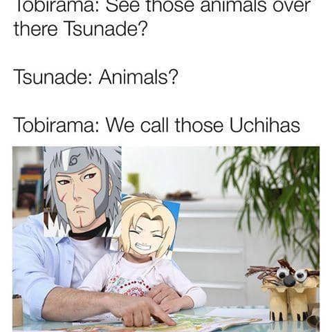 meme kebencian Tobirama ke Uchiha