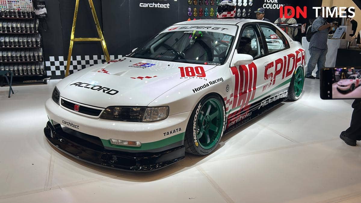 Honda Accord Cielo bernama Shansokhu, hasil kolaborasi dengan W2R Carchitect, tampil sebagai mobil modifikasi.