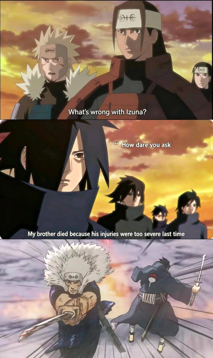 meme kebencian Tobirama ke Uchiha