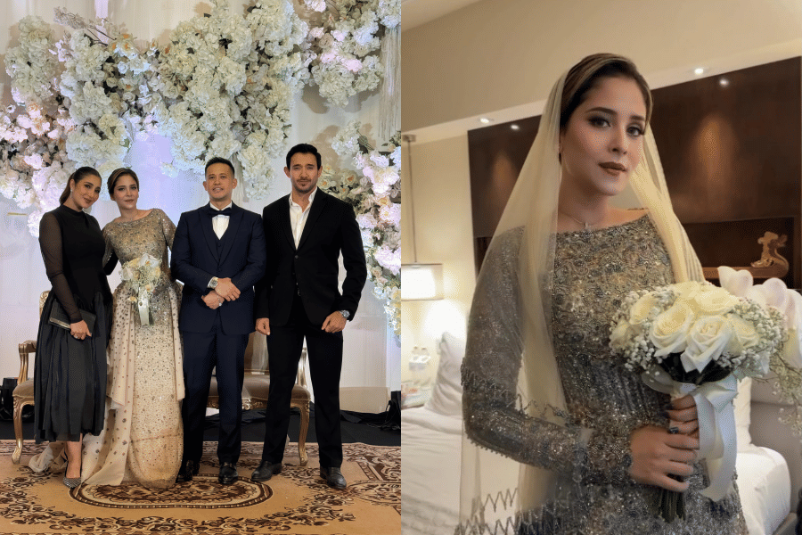 Gaya Elegan Istri Aufar Hutapea di Pernikahannya, ala Princess Arab