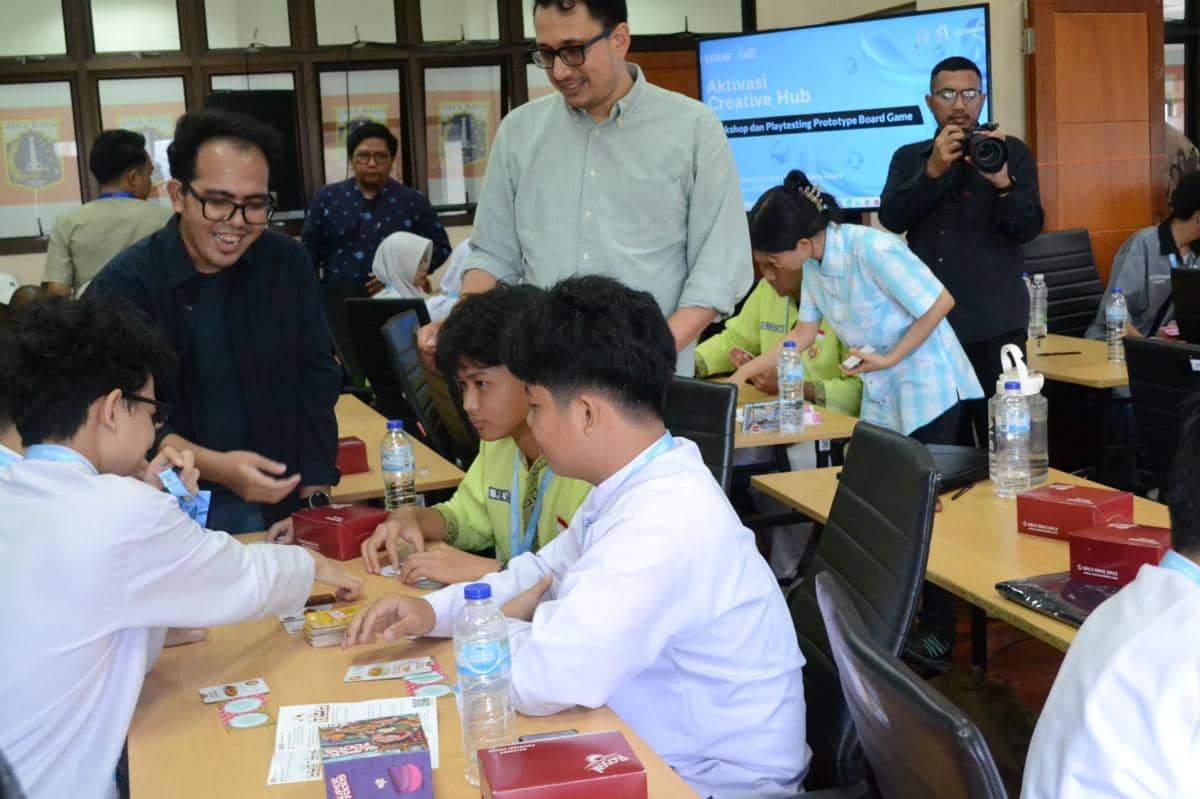 Aktivasi Creative Hub Jakarta Utara: Workshop dan Playtesting Prototype Board Game