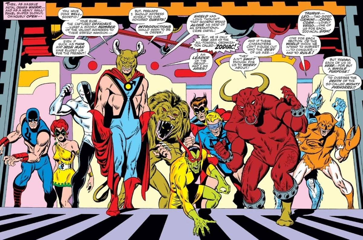 Kenalan yuk dengan Zodiac Marvel, Siapa Saja Membernya?
