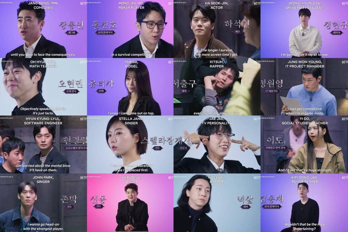 Cast survival show The Devil's Plan 3