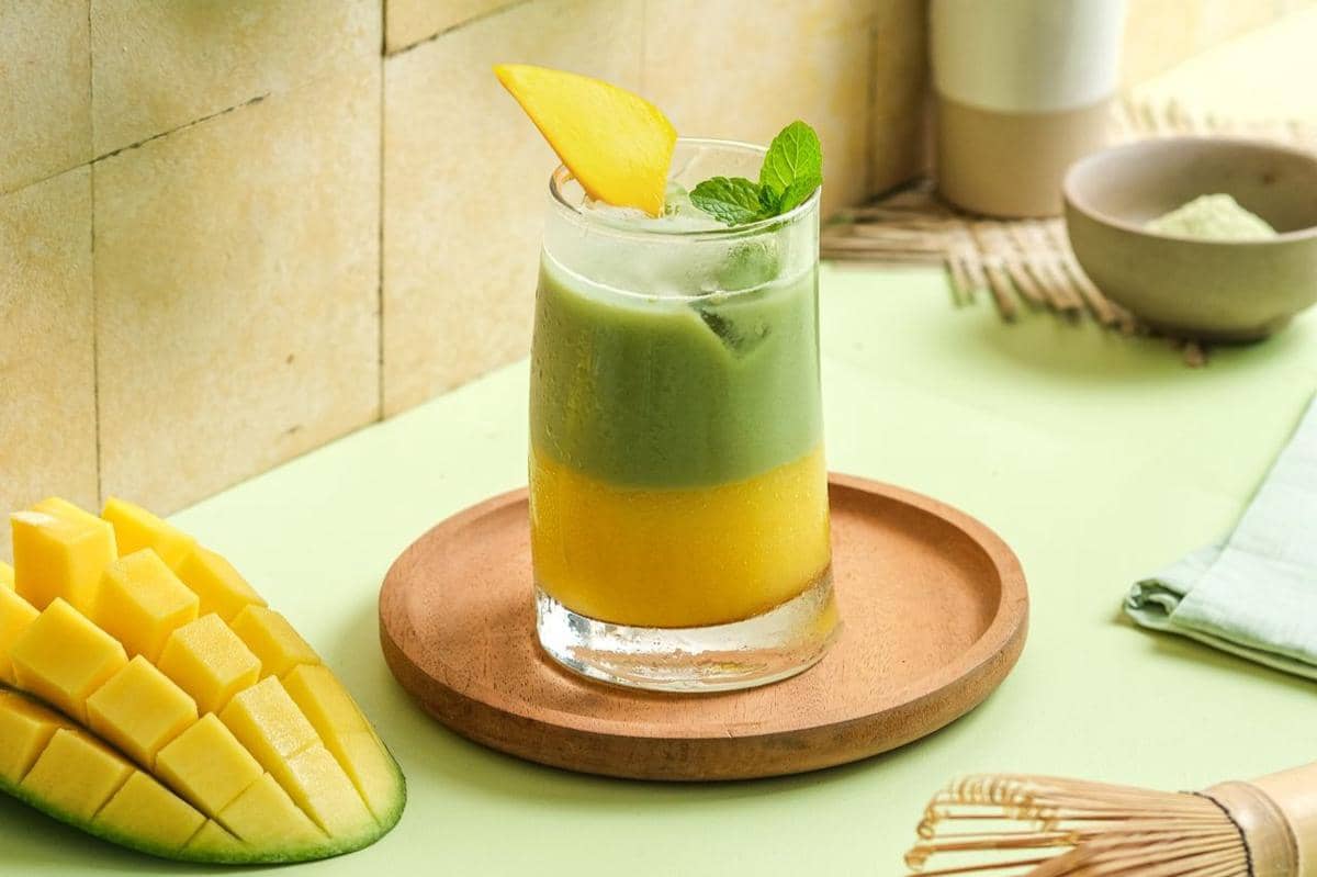 5 Resep Es Mangga Matcha yang Mudah Dibuat, Segar Maksimal!