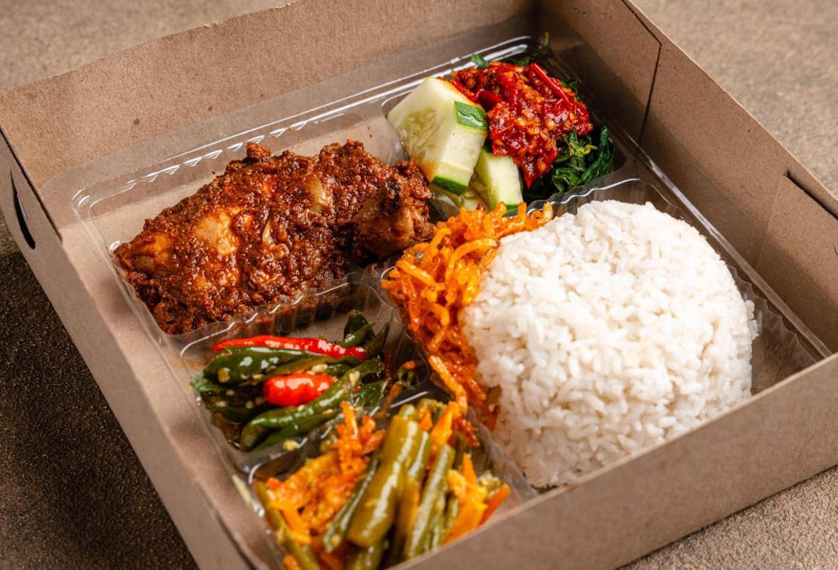 ilustrasi catering makanan