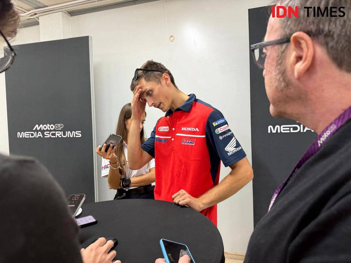 Kesulitan Belok di Mandalika, Luca Marini Keluhkan Penurunan Grip Roda Motornya