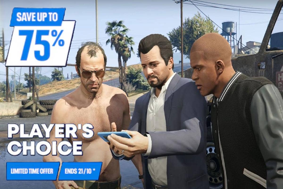 5 Diskon Game Open World Rockstar di PS Store Player's Choice 2026