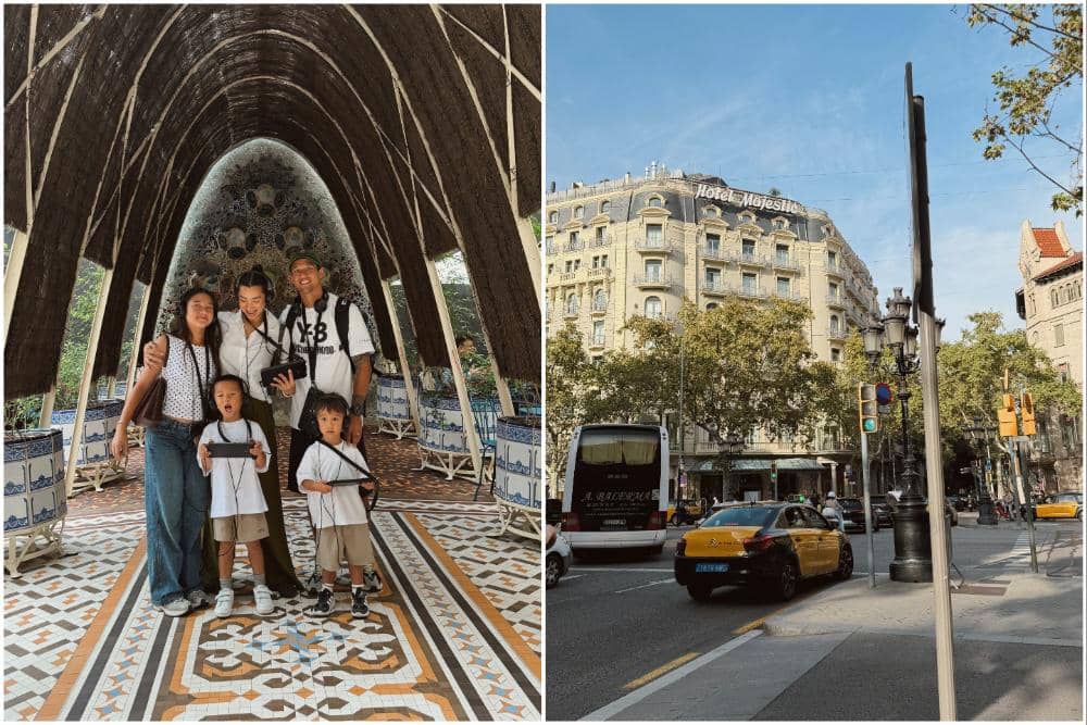 Keluarga Jennifer Bachdim Liburan di Barcelona, Penuh Kebahagiaan!
