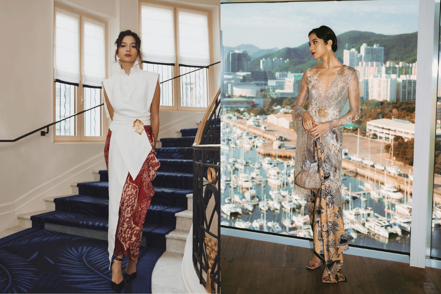 7 Gaya Fashion Putri Marino di Ajang Internasional, Membanggakan!