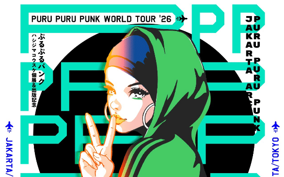 Seniman Kosuke Hashijima Gelar Puru Puru Punk: Jakarta Arc!