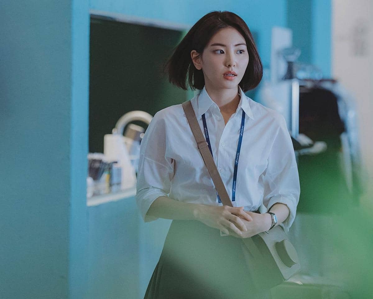 Cuplikan adegan drama Korea The Ordinary Jackpot dalam unggahan akun X CJnDrama, menampilkan suasana serial.