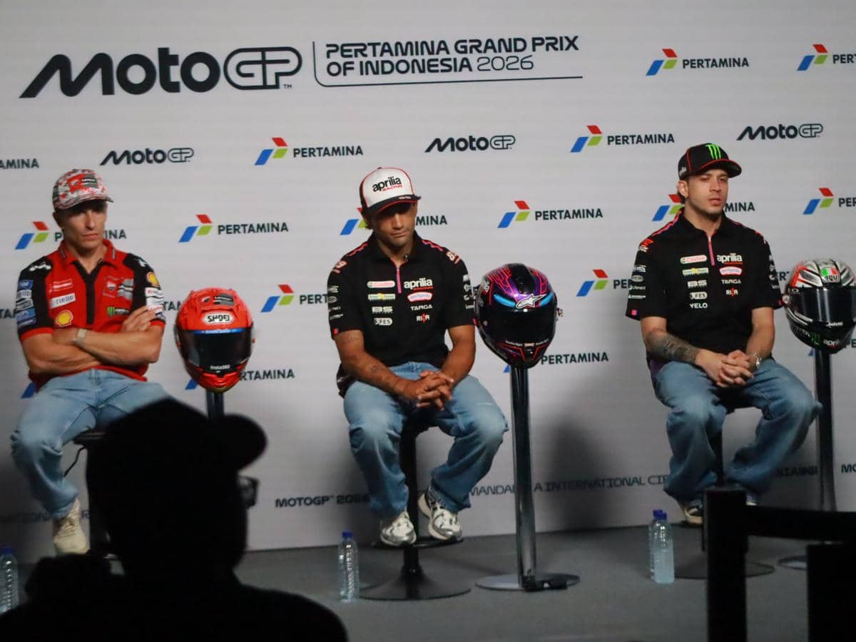 Disambut Meriah, Marc Marquez Merasa Jadi Rock Star di Indonesia