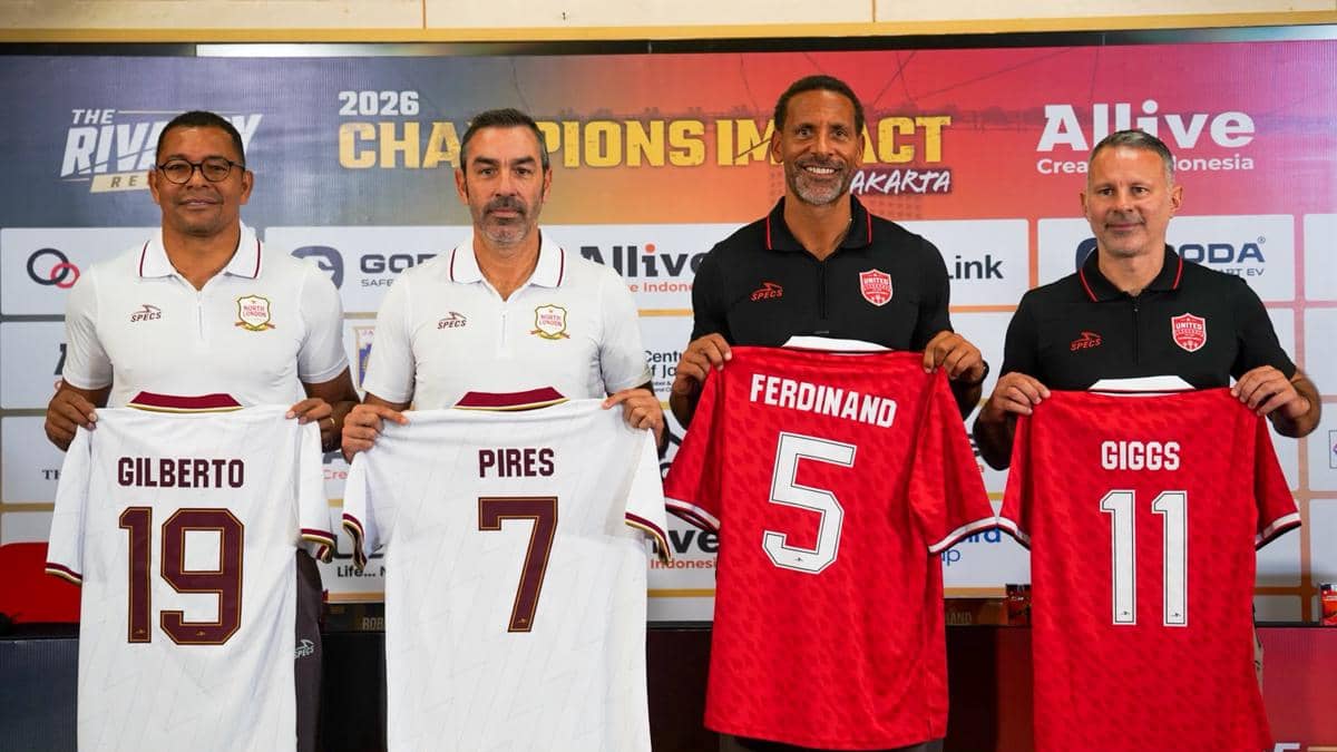Jelang Duel di SUGBK, Giggs dan Gilberto Kenang Panasnya MU vs Arsenal