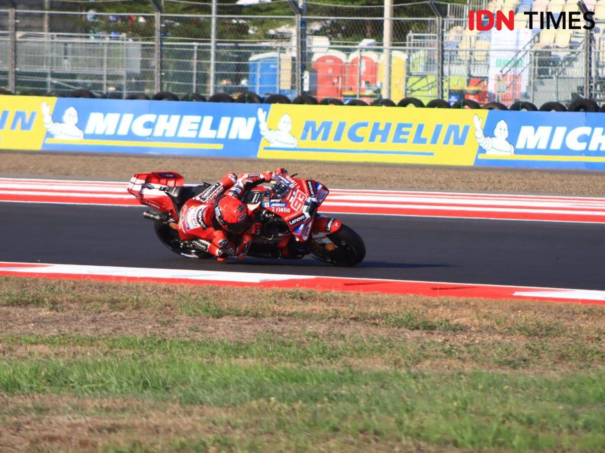 Kecepatan Balap Konsisten, Marquez Terkendala Time Attack di Mandalika