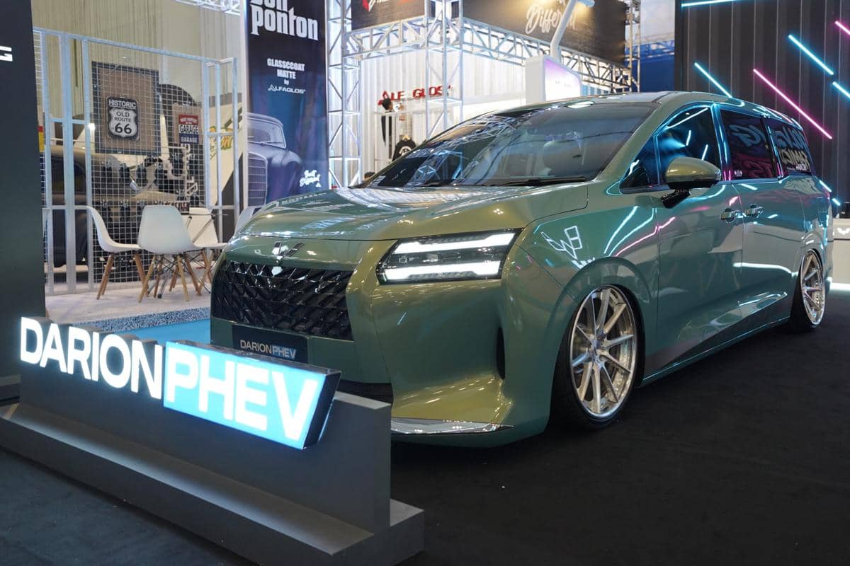 Wuling Darion PHEV dengan sentuhan modifikasi, hasil kolaborasi Wuling bersama National Modificator and Aftermarket Association.