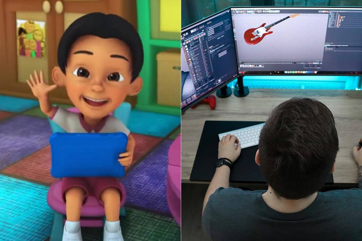 Dzul yang tertarik jadi animator sangat pas buat mengambil jurusan Animasi di SMK