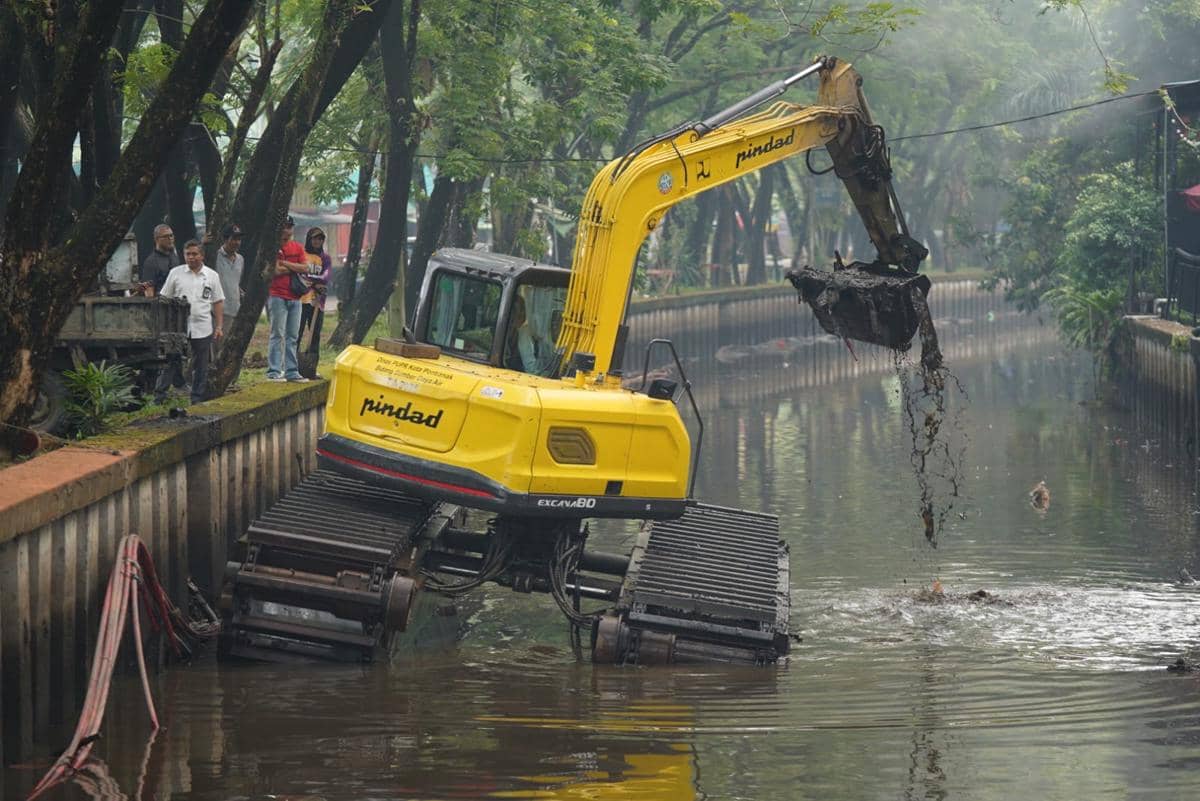 Pontianak Hadapi Hujan dan Pasang Kapuas, Dua Pompa Ditambah