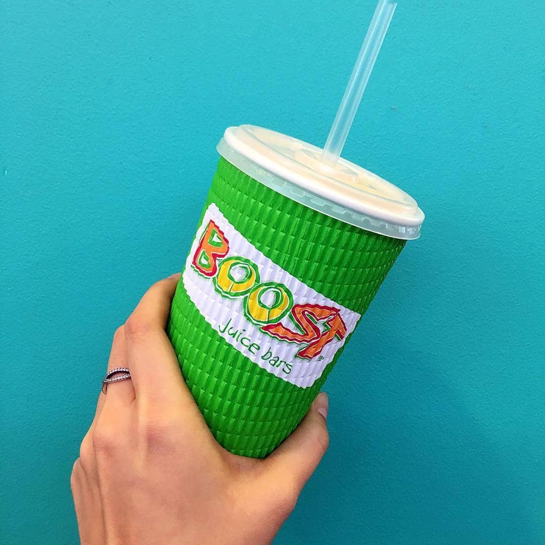 menu Boost Juice