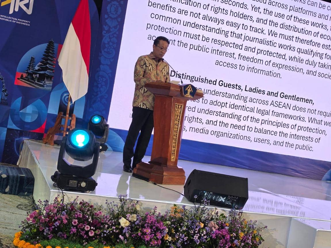 Supratman Andi Agtas, Menteri Hukum Republik Indonesia (IDN Times/Uni Lubis)