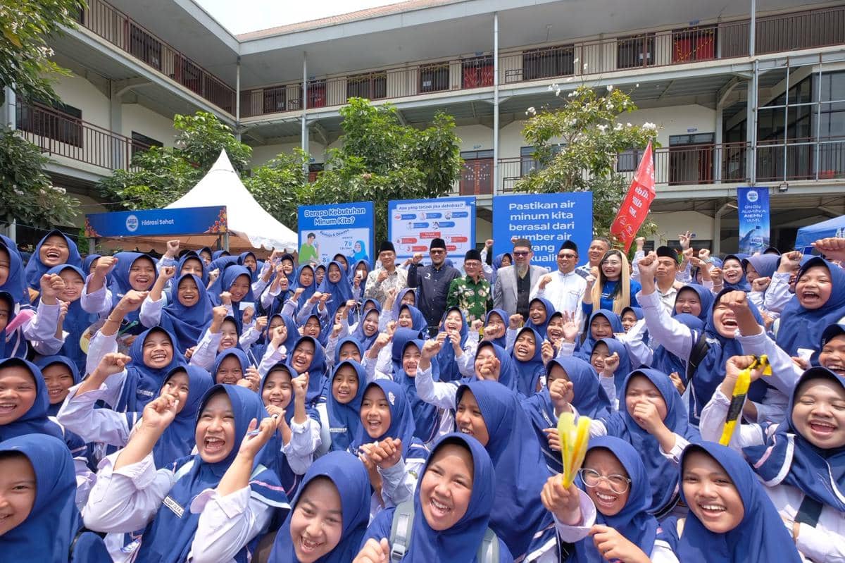 Sambut Hari Santri 2026, Danone Gelar Festival Akses Air Bersih Pesantren