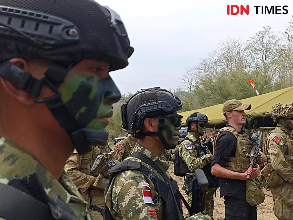 TNI AD dan ADF Latihan Menembak hingga Teknik Drone Tempur di Semarang