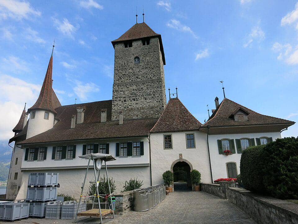 Kastil Spiez di Swiss