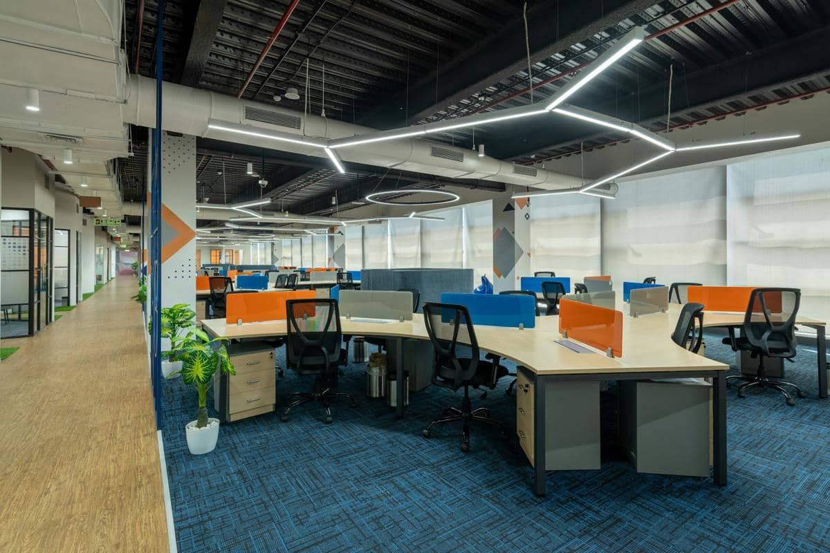 ilustrasi interior kantor