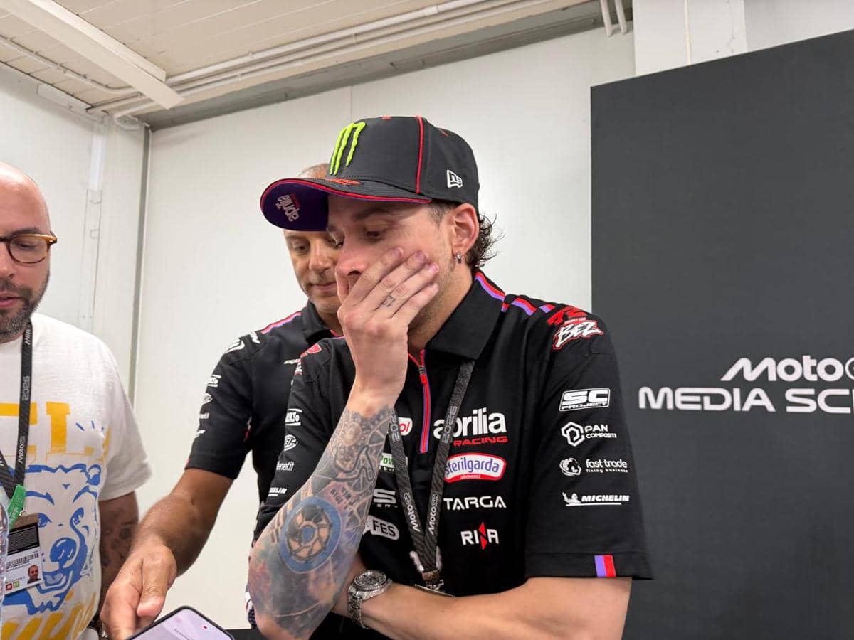 Pembalap MotoGP, Marco Bezzecchi. (IDN Times/Linggauni)