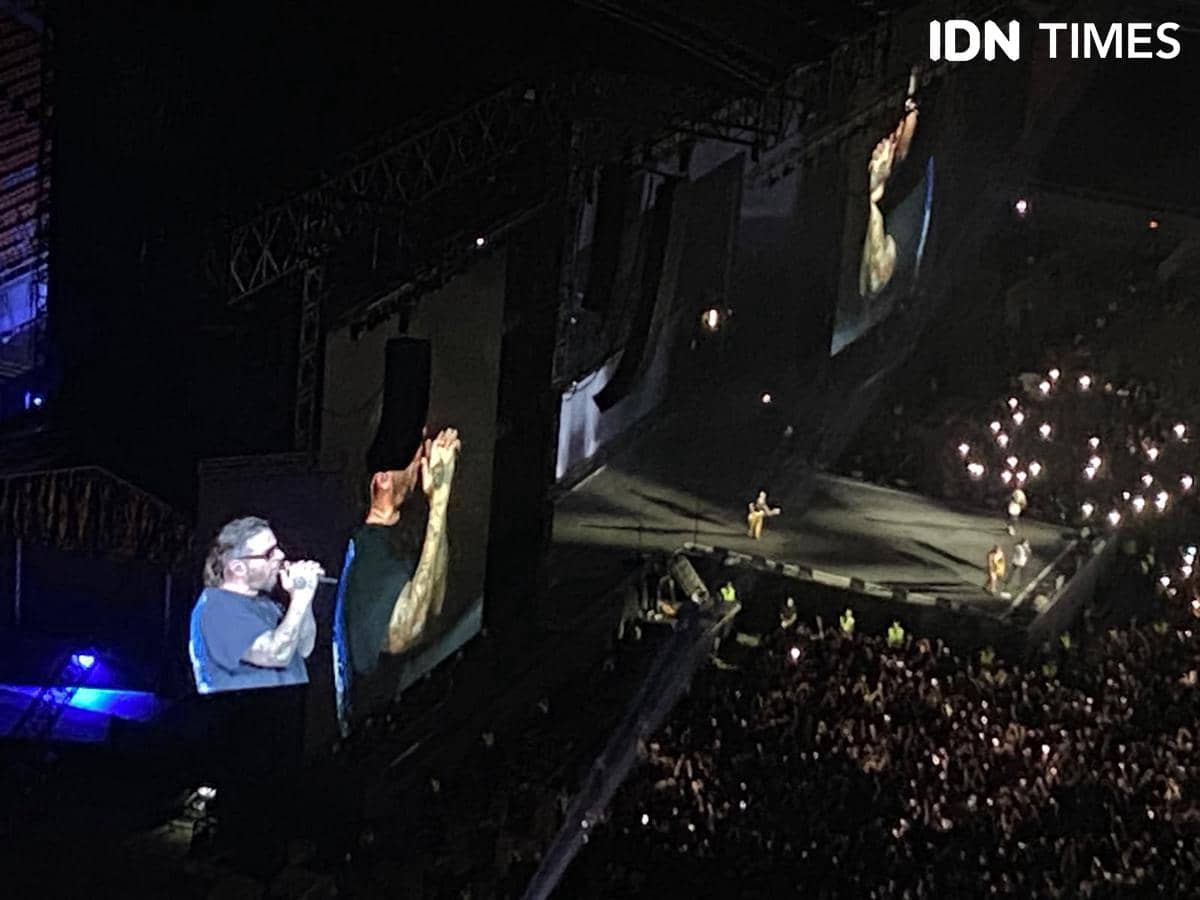 Avenged Sevenfold Buka Konser di JIS, "Nightmare" Langsung Menggema!
