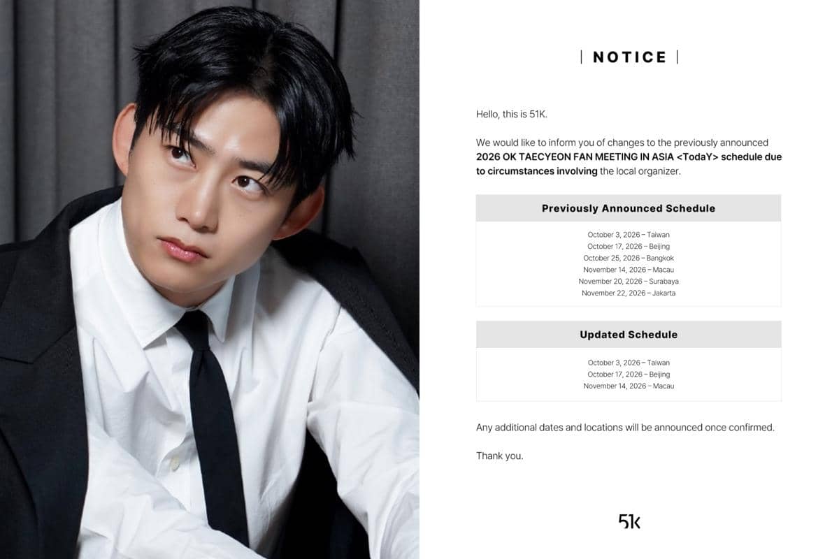 Agensi Hapus Jadwal Fan Meeting Taecyeon di Jakarta dan Surabaya, Kenapa?