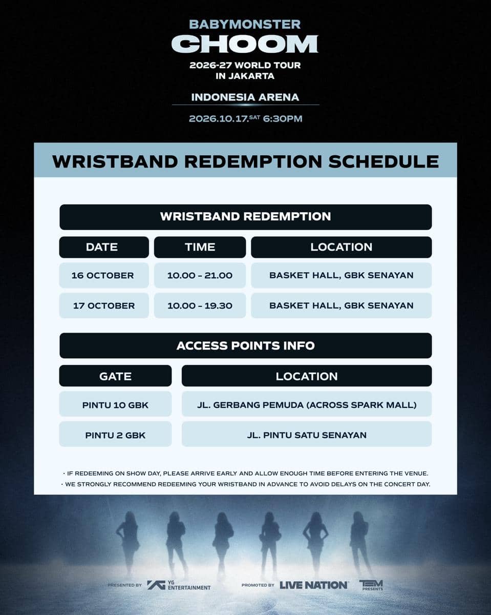 cara tukar tiket konser BABYMONSTER (instagram.com/temgmt)