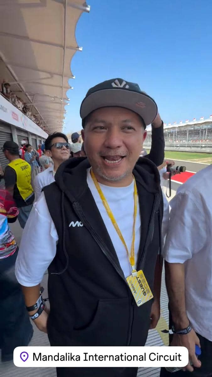 Gading Martin di MotoGP Mandalika 2026