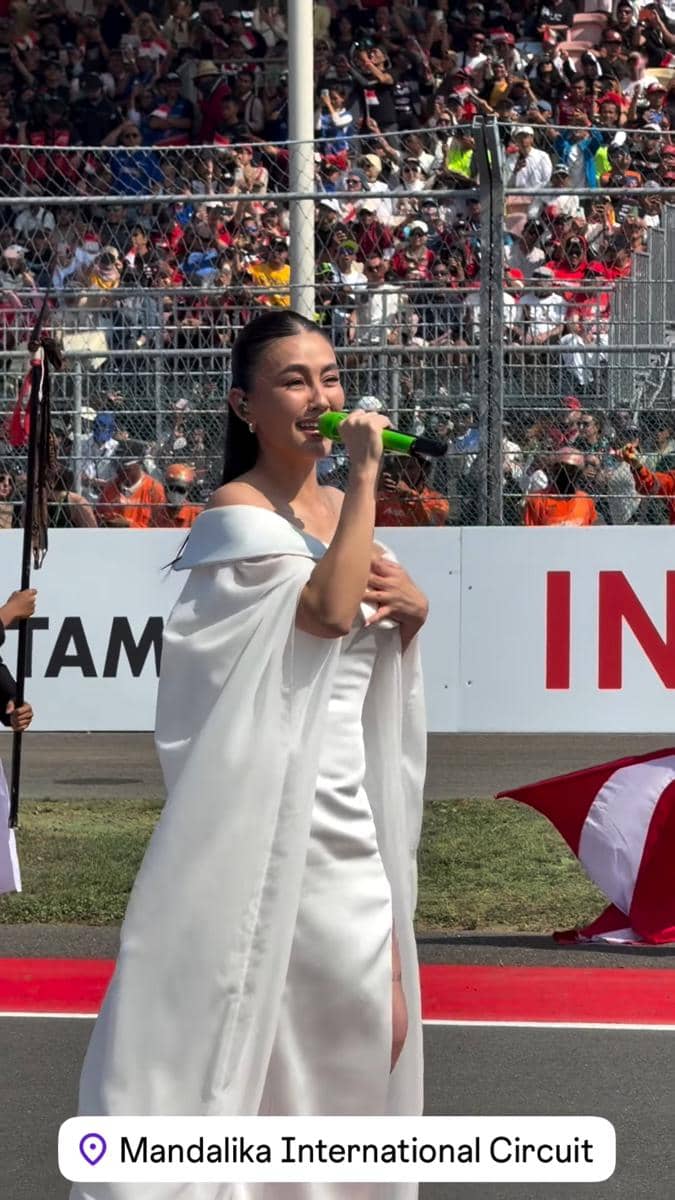 Agnez Mo di MotoGP Mandalika 2026