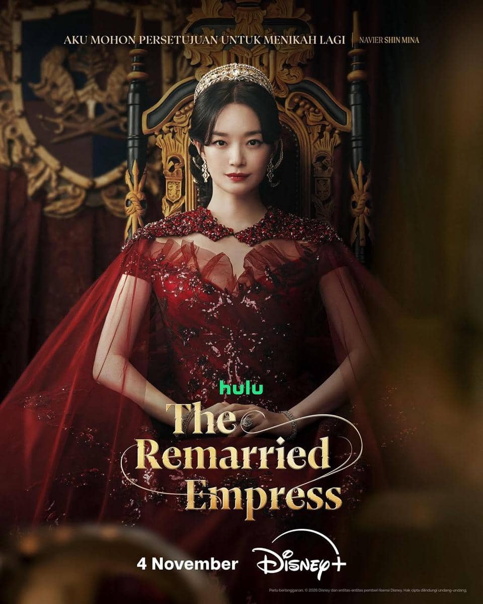 Potret Shin Min Ah di poster The Remarried Empress