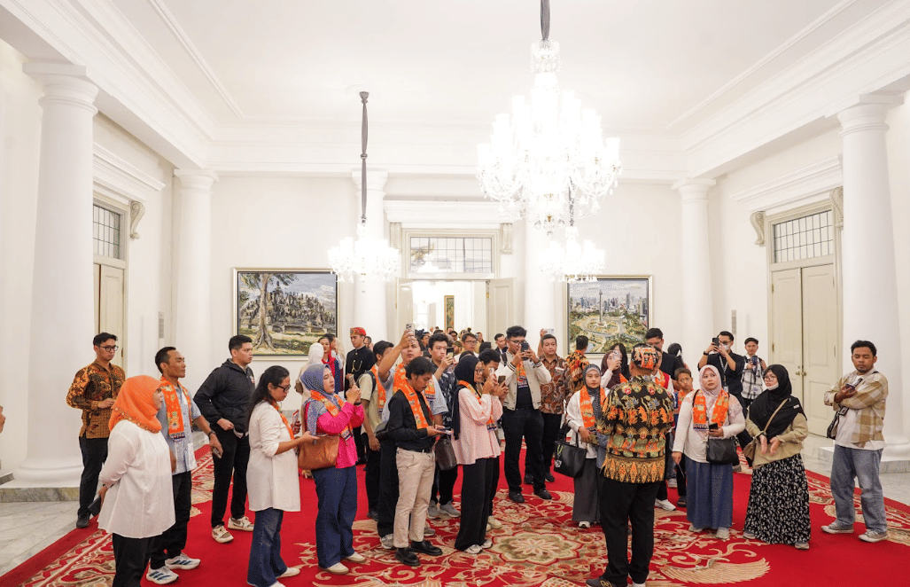 Potret peserta acara Namu Balai Kota di Balai Kota DKI Jakarta