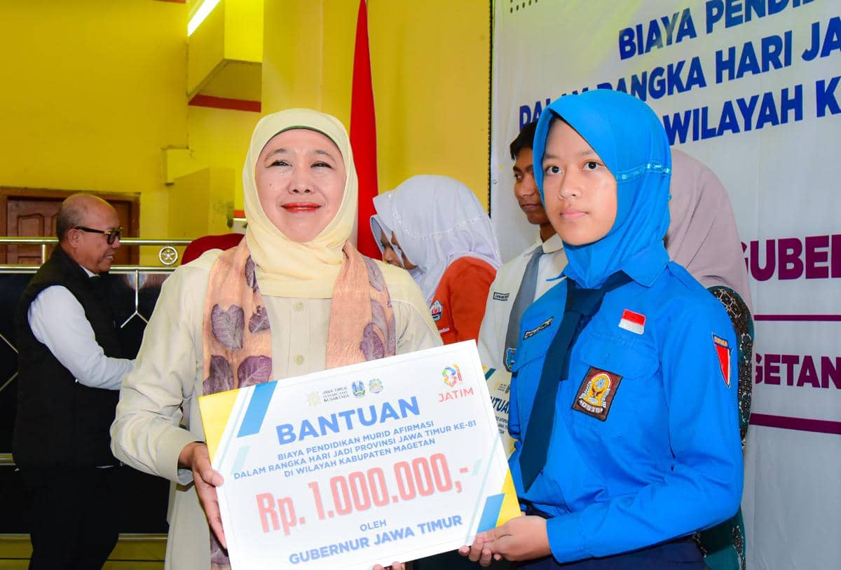Pemprov Jatim Gelontorkan Rp50 Miliar untuk 50 Ribu Siswa