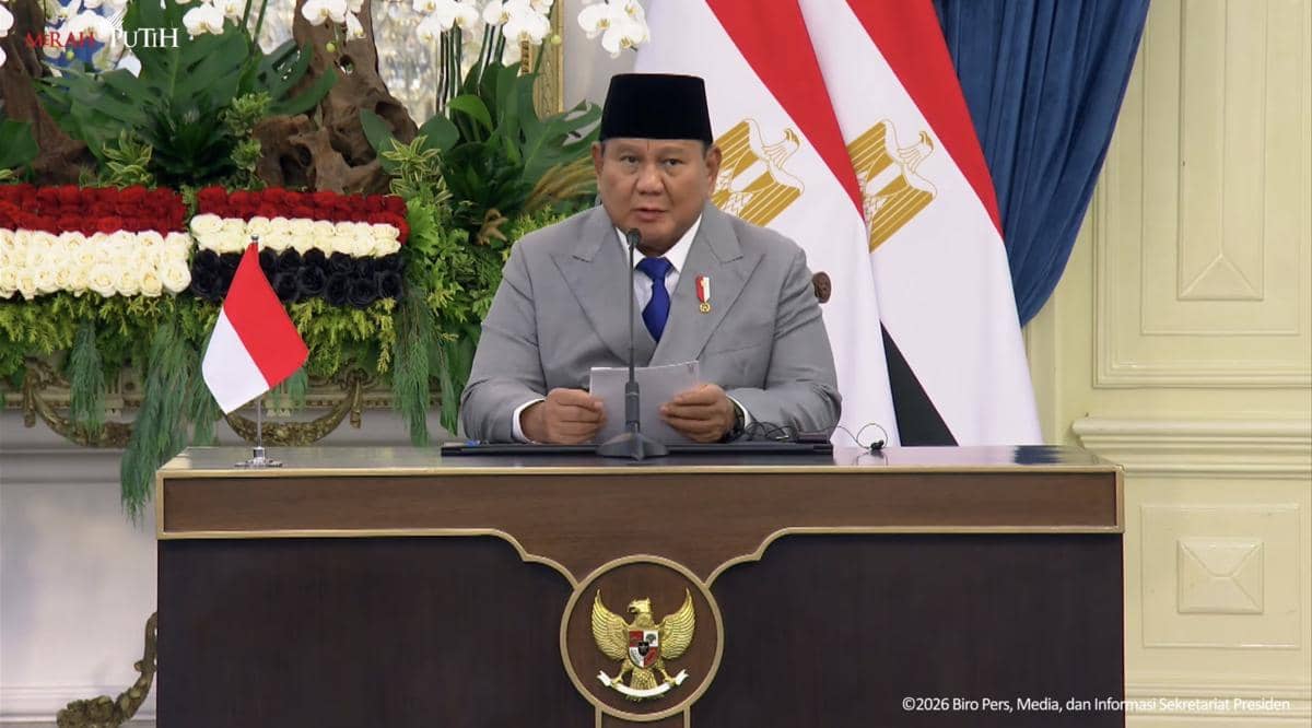 Prabowo Puji Mesir yang Fasilitasi Kapal TNI AL di Misi Perdamaian PBB