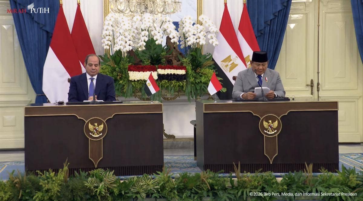 Prabowo-El-Sisi Kompak, Palestina Harus Merdeka!