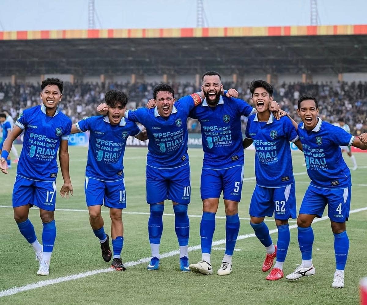PSPS Pekanbaru Menang Lagi, PSMS Medan Rasakan Kekalahan Perdana