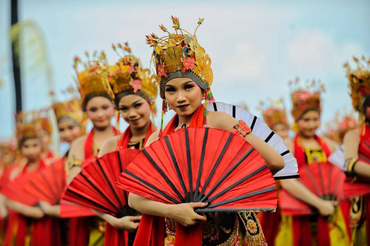 Potret Gandrung Sewu di Banyuwangi