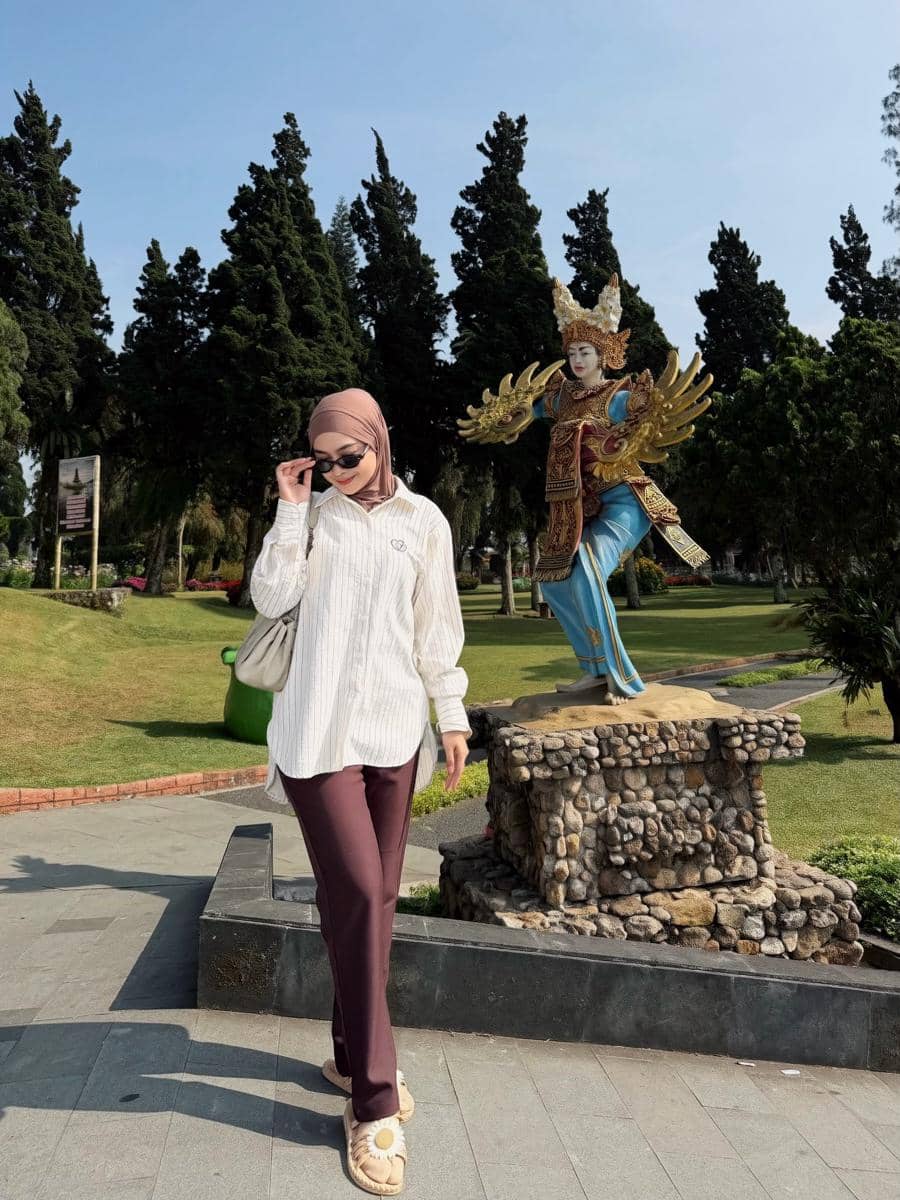 Ria Ricis liburan di Bedugul Bali