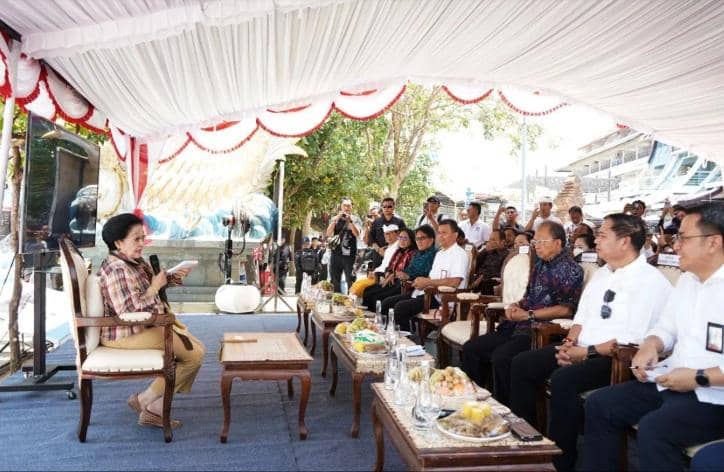 Megawati Ingatkan Ancaman Perubahan Iklim di Balik Abrasi Pantai Kuta