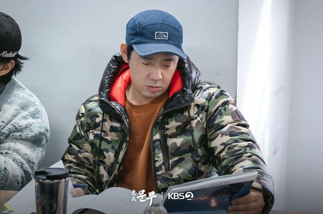 Kim Do Hyun di pembacaan naskah drama Sword & Silence