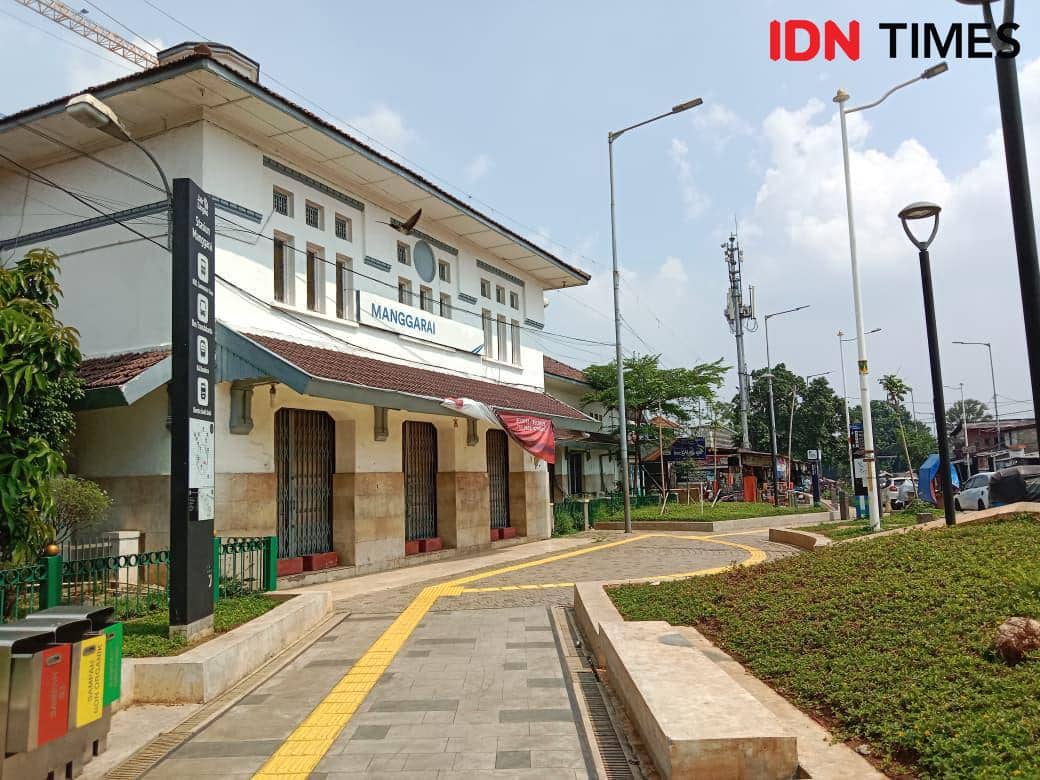 Stasiun Manggarai (IDN Times/Febriyanti Revitasari)