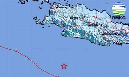 Gempa Magnitudo 5,7 Guncang Sukabumi, Tak Berpotensi Tsunami