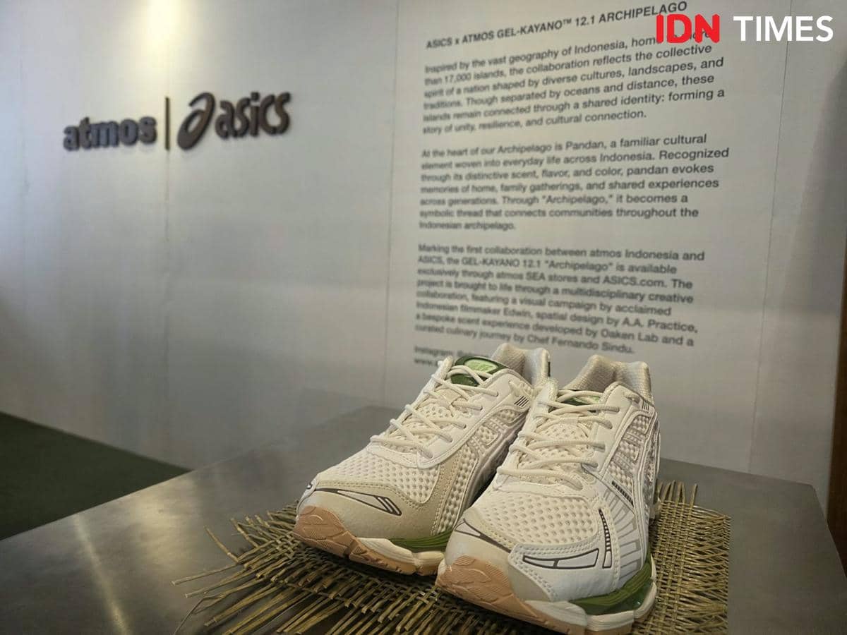 ASICS x atmos Rilis GEL-KAYANO 12.1 ARCHIPELAGO, Kolaborasi Perdana!