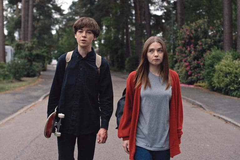 adegan dalam serial The End of the F***ing World