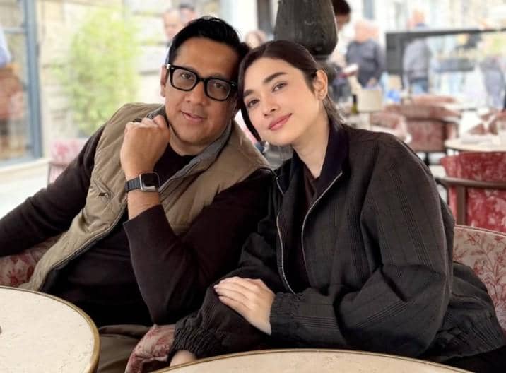 Andre Taulany dan Amanda Rigby menikmati liburan bersama di Italia, dibagikan melalui akun Instagram Andre Taulany.